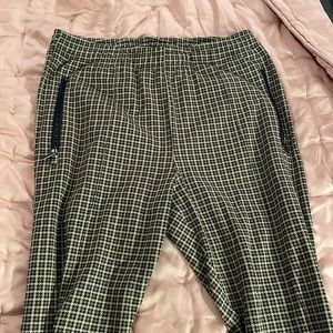 Todd Snyder Knit Houndstooth Track Pant In Pine Cone Size S